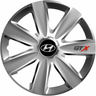 KRYTY KOLIES PRE HYUNDAI 15" GTX silver 4ks