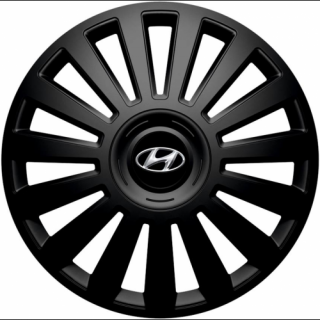 KRYTY KOLIES PRE HYUNDAI 16" LUXURY black 4ks