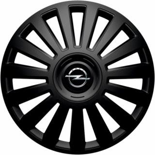 KRYTY KOLIES PRE OPEL 16" LUXURY black 4ks