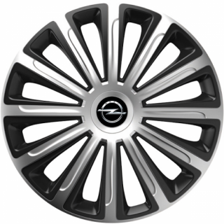 KRYTY KOLIES PRE OPEL 16" TREND silver/black 4ks