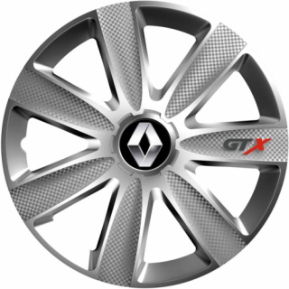 KRYTY KOLIES PRE RENAULT 15" GTX silver 4ks