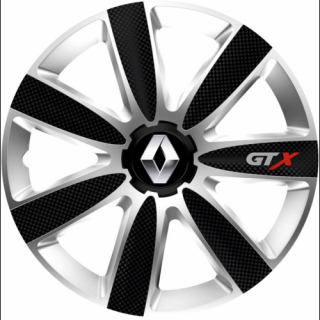 KRYTY KOLIES PRE RENAULT 15" GTX silver/black 4ks