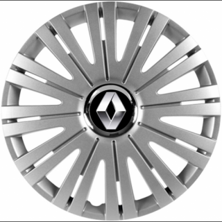KRYTY KOLIES PRE RENAULT 16" ACTIVE silver 4ks