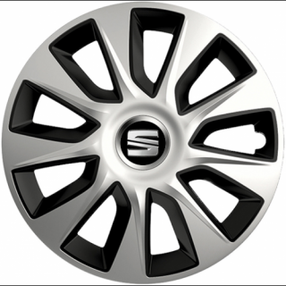 KRYTY KOLIES PRE SEAT 16" STRATOS silver/black 4ks