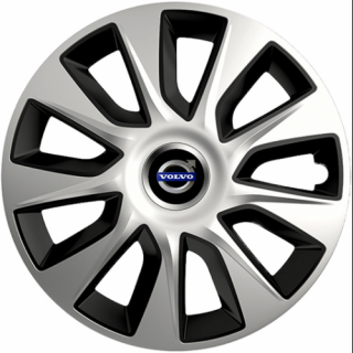 KRYTY KOLIES PRE VOLVO 16" STRATOS silver/black 4ks