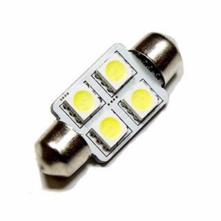 LED AUTO ŽIAROVKA 36MM C5W 4 SMD5050