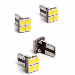 LED AUTO ŽIAROVKA 4 SMD5050, T10