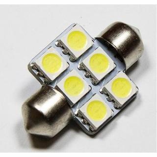 LED AUTO ŽIAROVKA C5W 31MM 6X SMD5050