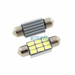 LED AUTO ŽIAROVKA C5W 9 SMD5630 CANBUS 39MM 2.25W