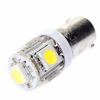 LED AUTO ŽIAROVKA T4W BA9S 5 SMD 5050 1.5W