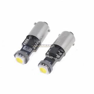 LED AUTO ŽIAROVKA T4W BA9S CANBUS 1 SMD 5050 1.2W