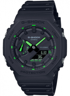 CASIO G-SHOCK ORIGINAL GA-2100-1A3ER CARBON CORE GUARD UTILITY BLACK SERIES