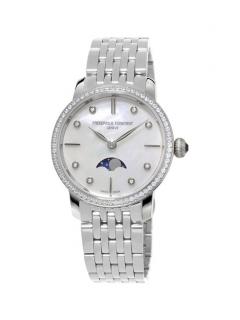 Frederique Constant Slimline Ladies Moonphase FC-206MPWD1SD6B