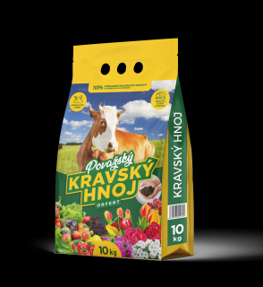 Považský kravský hnoj ORFERT peletovaný  - 30 kg (3x10 kg)