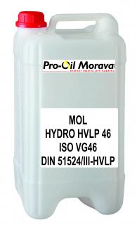 MOL Hydro HVLP 46, (HV 46) STÁČENÝ 25L