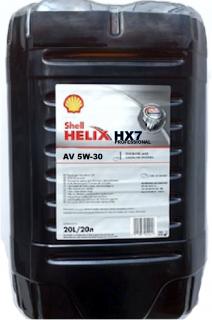 SHELL HELIX HX7 PROFESSIONAL AV 5W-30 (ECOPACK) 20L