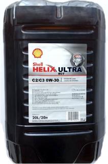 SHELL HELIX ULTRA ECT C2/C3 0W-30 (ECOPACK) 20L