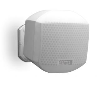 Biamp/Apart MASK2-W - Elegantný reproduktor na stenu 50 W/8 Ohm, 120 Hz – 20 kHz, 94x82x108 mm. Farba biela