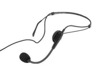 Monacor HSE-80 headset mikrofón pre bezdrôtové systémy