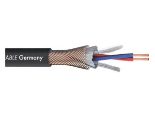 Sommer Cable 200-0371 MICRO-STAGE - Symetrický mikrofónný kábel pre analógový aj digitálny prenos, impedancia 110 Ohm, prierezy vodičov 2x0,14mm, priemer PVC 5.8mm. Využitie pre mobilné aj pevné aplikácie. Farba čierna.