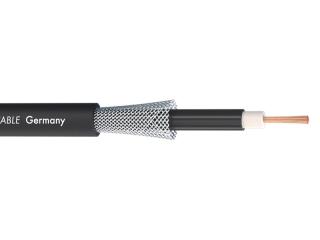 Sommer Cable 300-0271 TRICONE XXL - Nástrojový kábel s prierezom vodiča 1x0,50mm a priemerom PVC obalu 5,9mm. Ideálny spoločník pre strunové nástroje a všetky nesymetrické vedenia. Farba: čierna.