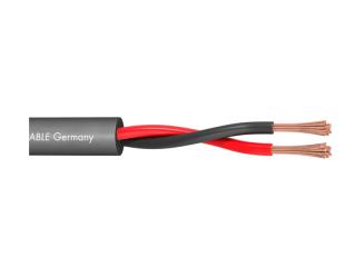 Sommer Cable 425-0056 MERIDIAN SP225 - Veľmi kvalitný a flexibilný reproduktorový kábel s jemnými vodičmi z bezkyslíkatej medi zabezpečujúcí lepší zvuk a vďaka silnému plášťu dlhšiu životnosť.