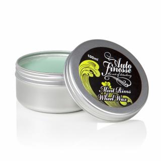 Auto Finesse Mint Rims Wheel Wax - vosk na kolesá 100ml (Syntetický vosk na ALU kolesá, 100 ml)