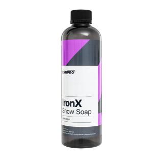 CarPro Iron X Snow Soap - dekontaminačná aktívna pena 500 ml (Legendárny odstraňovač vzdušnej náletovej hrdze v podobe aktívnej peny pre ľahkú konrtamináciu)