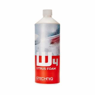 Gtechniq W4 Citrus Foam - aktívna pena 1000 ml (Účinný predumývač s citrusovou silou, ktorý skvelo rozloží špinu pred kontaktným umytím)