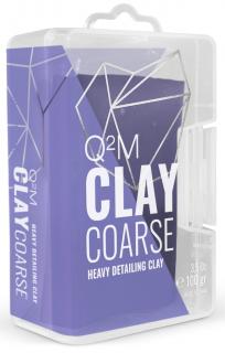 Gyeon Q2M Clay COARSE - tvrdý clay bar 100g (Tvrdý clay bar, vhodný na silne kontaminované povrchy.)