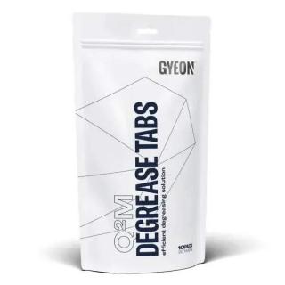 Gyeon Q2M Degrease Tabs - umývacie tablety pred nanášaním ochrany (Odmastňovacie tablety Gyeon Degrease Tabs sú praktické tablety na kontaktné umytie po leštení, pred nanášaním keramickej ochrany)