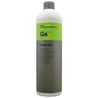 Koch Chemie Green Star GS - univerzálny čistič 1000ml (GS - koncentrovaný univerzálny čistič, vhodný do aktívnej peny, na exteriér aj interiér)