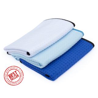 Microfiber Waffle Weave Towel - wafflová utierka 41x61cm (Mikrovláknový uterák ideálny na čistenie skiel a okien)