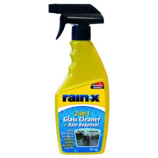 Rain-X Glass Cleaner + Rain Repellent- čistič a sealant okien 500ml (Sealant na okná, takzvané tekuté stierače a čistič exteriérových okien v jednom produkte)