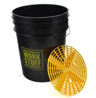 Work Stuff Rinse Bucket + Grit Guard - detailingové vedro (Work Stuff Rinse Bucket + Grit Guard - 20l detailingové vedro na oplach rukavice s vložkou na zachytenie špín)