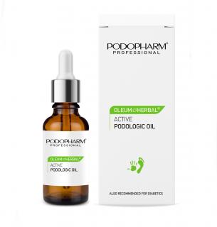 PODOPHARM OLEUM HERBAL aktívny podologický olej na starostlivosť o nohy 30ml