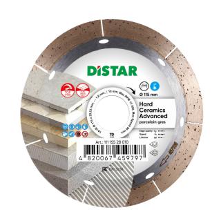 Diamantový kotúč DISTAR 1A1R 115 HARD CERAMICS ADVANCED (Ref: 11115528010)