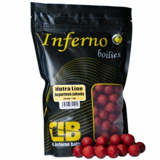 Carp Inferno Boilies Nutra Line - Jogurtová Jahoda, Variant 20 mm 1 kg