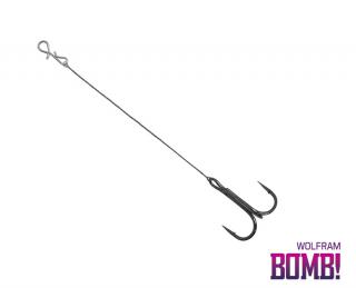 Delphin BOMB! Twisto RIGS Wolfram / 3ks - #4/10cm