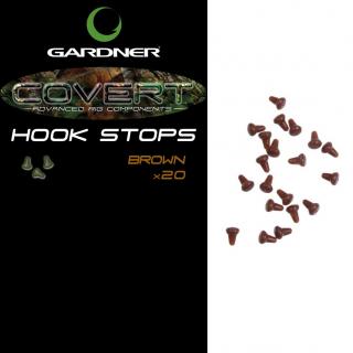 Gardner Zarážka zvonová Covert Hook Stops, Variant Brown (hnědé)