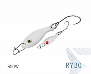 Plandavka Delphin RYBO - 0.5g SNOW Hook #8