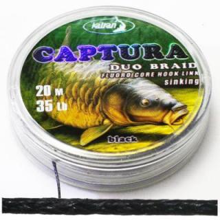 Pletenka Katran Duo CAPTURA Black 20lb 20m