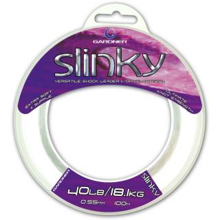 Vlasec Gardner Slinky Clear, Variant 100m/ 18,1kg( 40lb)/0,55mm