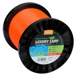 Vlasec Giants Fishing Luxury Carp High-Visibility Orange 5000m, Variant 0,30mm/9,3kg