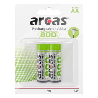 Batérie Arcas Akku Ni-MH HR6 AA 800mAh 2 ks PRO -17708206