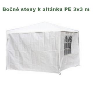 Bočné steny k altánku 3x3 m - biele LE-3616