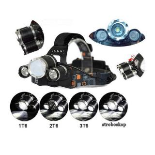 Čelovka LED-Zoom 3x CREE XM-L T6 5931