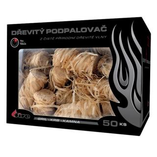 Drevitý podpalač BOX 50 ks 58 mm Premium PRO - 40403