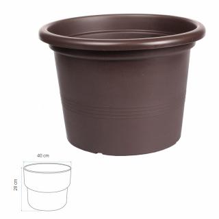 Kvetináč Campanula 40 cm - Hnedá PLA-41114091