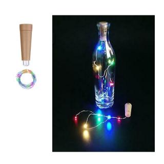 LED- plastová zátka na flaše RGB - 8 LED PRO-30380
